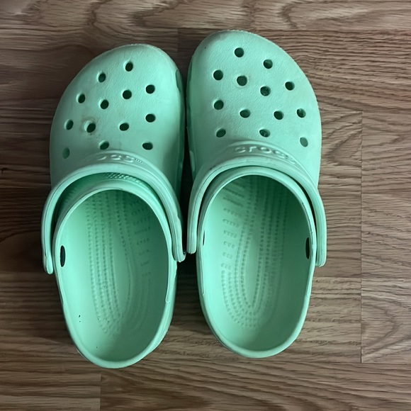 Mint Green Crocs - Picture 3 of 4